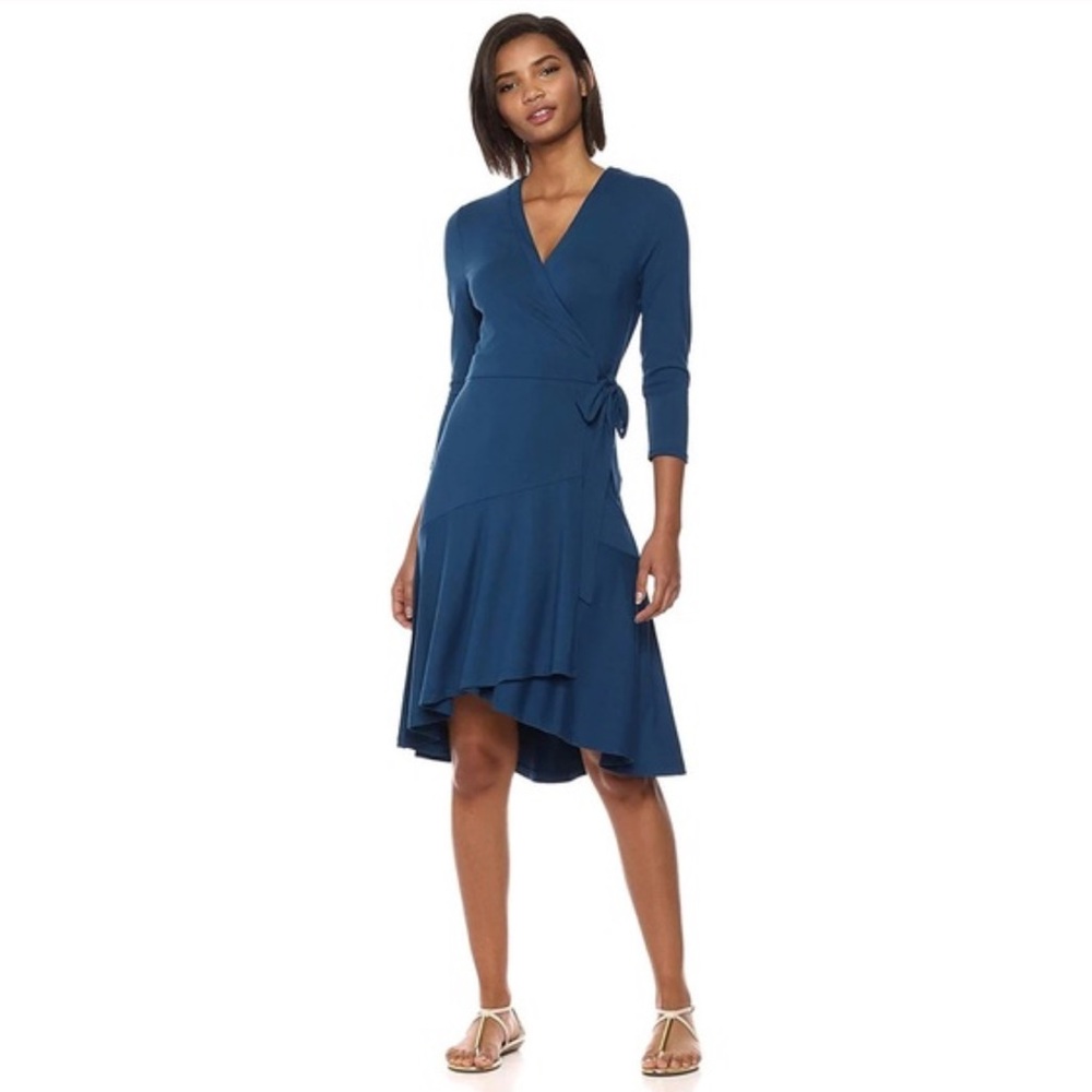 Lilly Pulitzer Rozaline High Low Jersey Wrap Dress Size XS